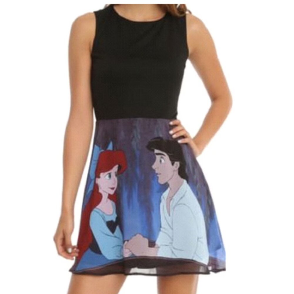Disney Ariel and Eric Skater Dress - Junior 3X
